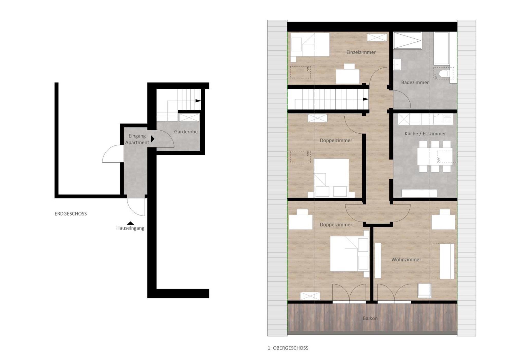 Apartment Naehe Airbus Манхінґ Екстер'єр фото
