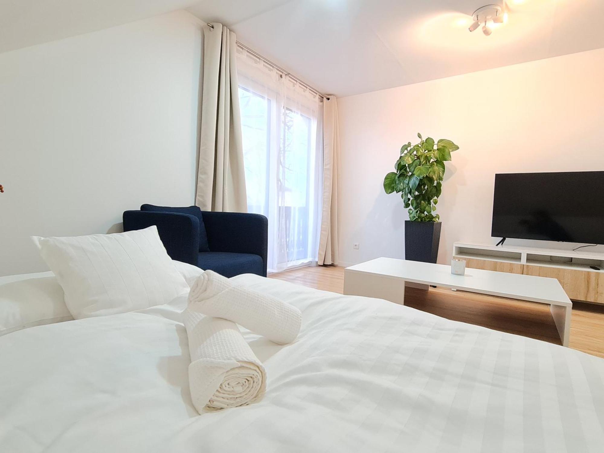 Apartment Naehe Airbus Манхінґ Екстер'єр фото